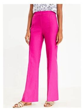 LOFT Women’s Linen Blend Wide Leg Pants